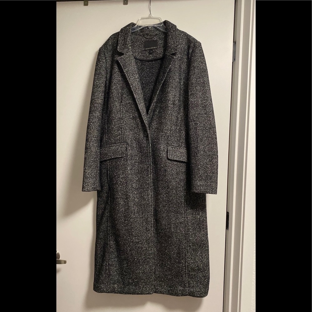 Banana Republic car coat size large